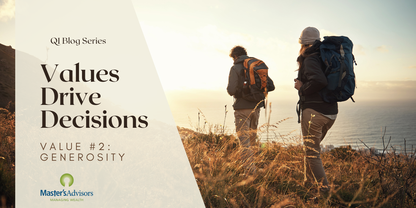 Q1 Blog Series: Values Drive Decisions – Generosity